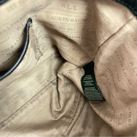 Ralph Lauren RRL Black
Leather Tote Shoulder Bag - Picture 8 of 16